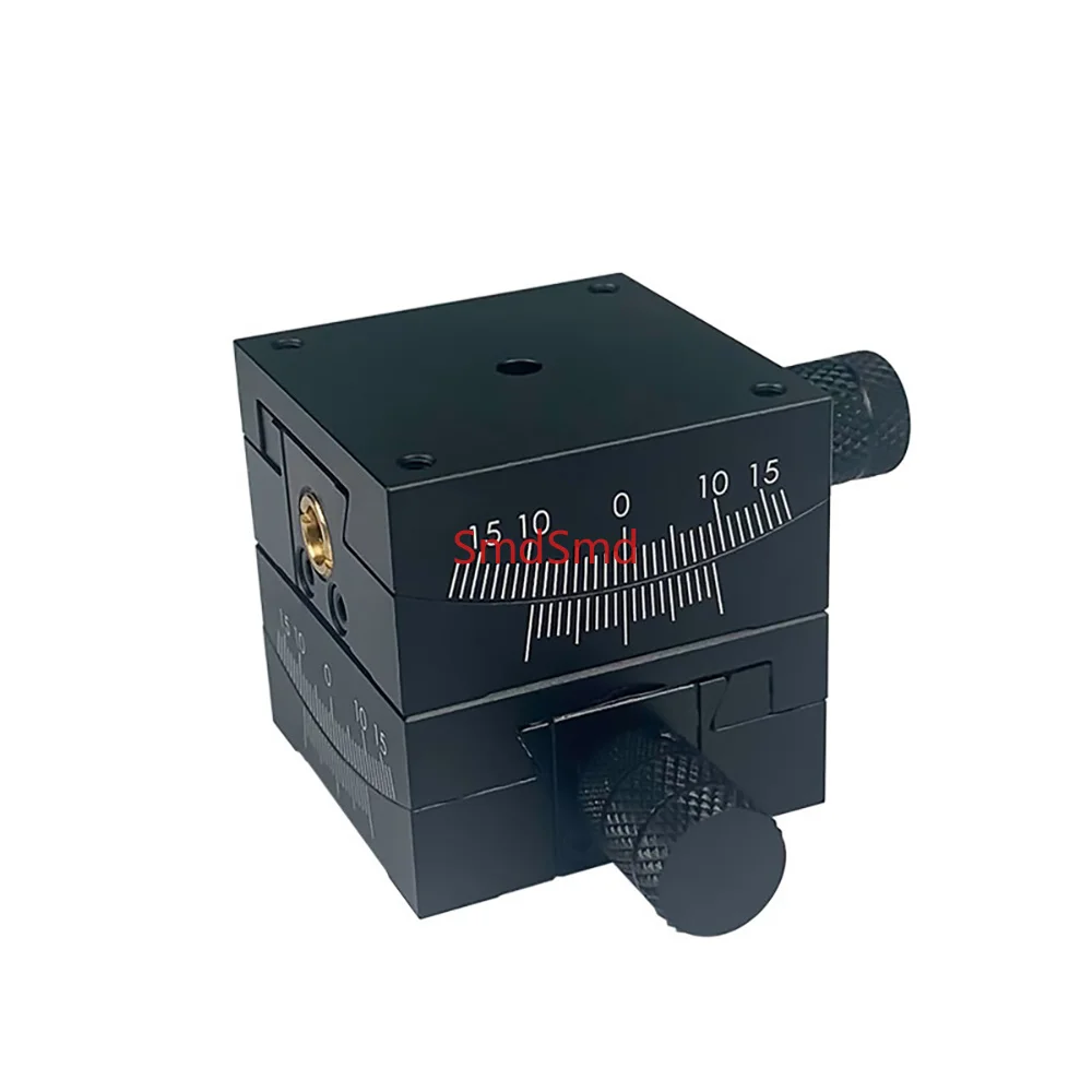 40mm GFWG40 GFG40 Sliding Table Manual Radian Angle Table Goniometer Swing Table Measurement Displacement Radian