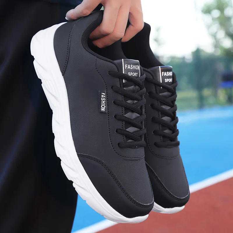 

Повседневная обувь для мужчин, спортивные кроссовки на открытом воздухе, классические кроссовки для хлеба, водонепроницаемая износостойкая мужская обувь на шнуровке с круглым носком