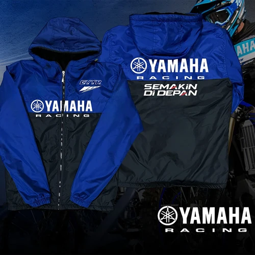 Sudadera con capucha y cremallera para equipo de carreras de motocicletas Yamaha, Top cómodo y transpirable de gran tamaño para otoño/invierno, novedad de 2026