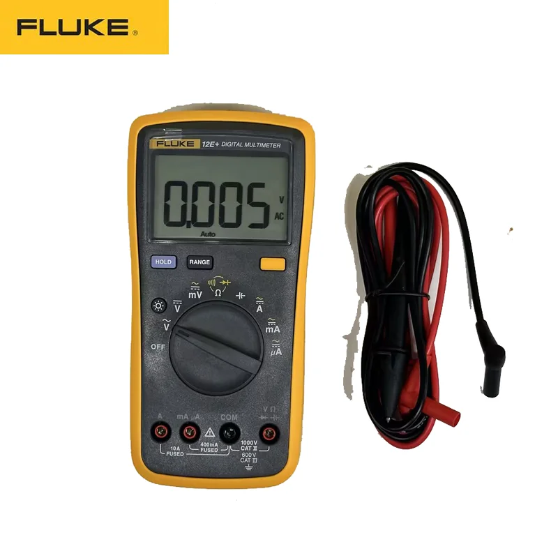 FLUKE 15B Plus /17B Plus/18B Plus/12E Plus Professional Multimeter Digital Capacitor Tester Voltmeter Digital AC/DC