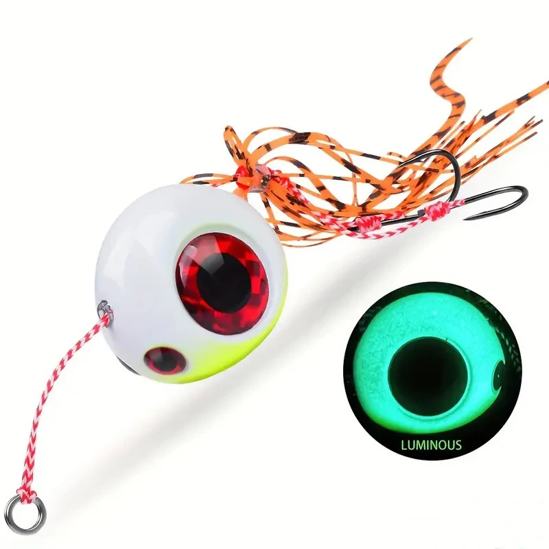 40G-180G Jig Salzwasser Angeln Lockt Bass Wobbler Karpfen Crankbait Pesca Künstliche Tackle Meer Angeln Locken jig Köder Mit Röcke