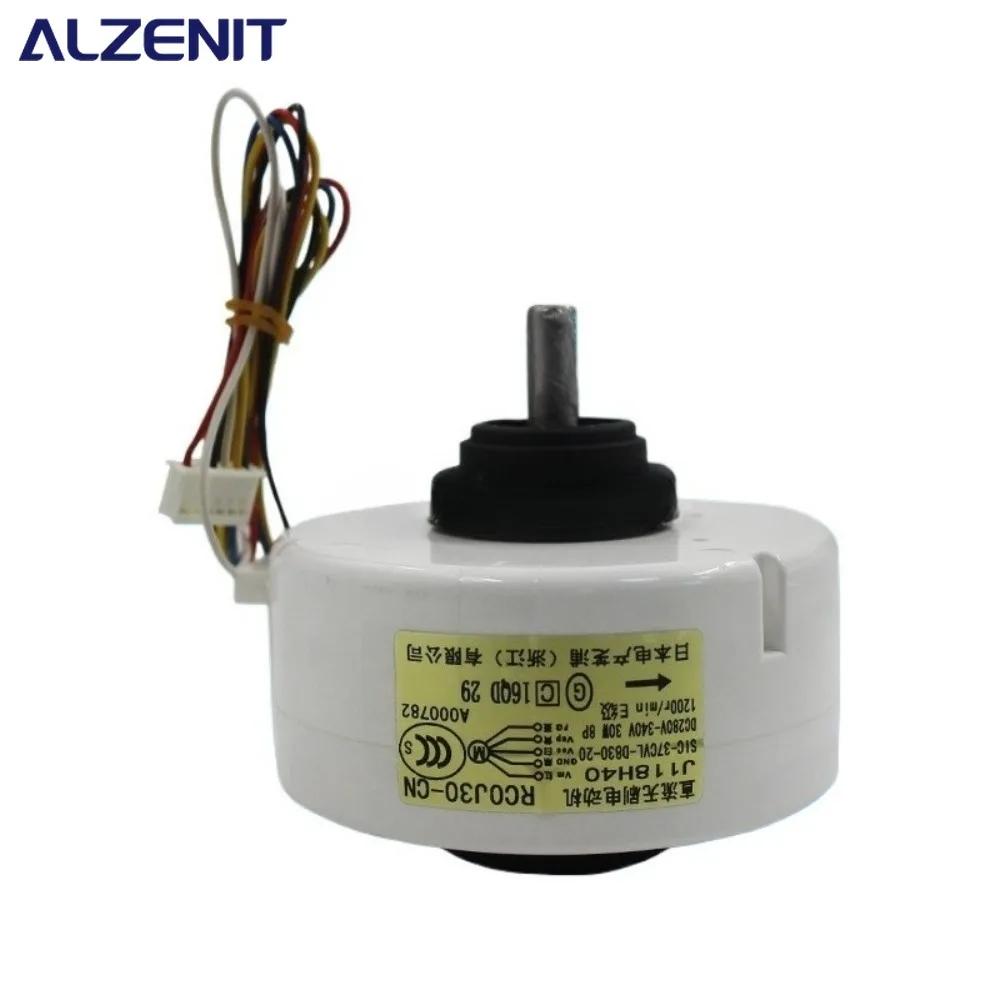 

Новый для внутреннего блока кондиционера Mitsubishi, двигатель вентилятора постоянного тока SIC-37CVL-D830-20 J118H40, детали кондиционера