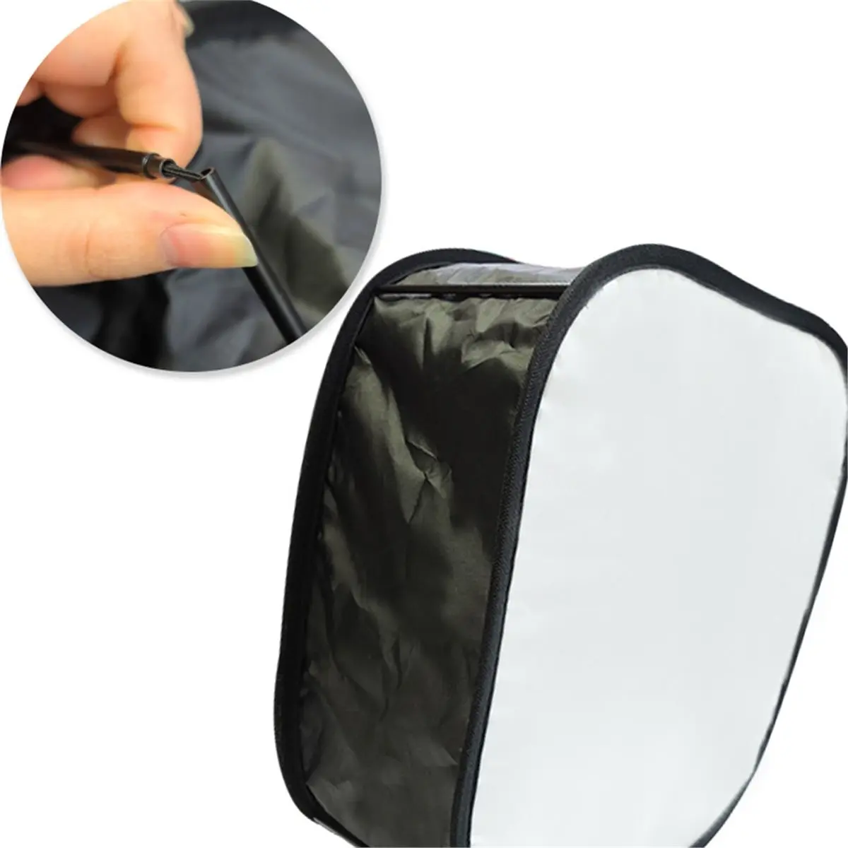 Diffuseur de lumière portable pliable universel pour photographie, boîte à lumière douce pour LED, accessoires de studio photo
