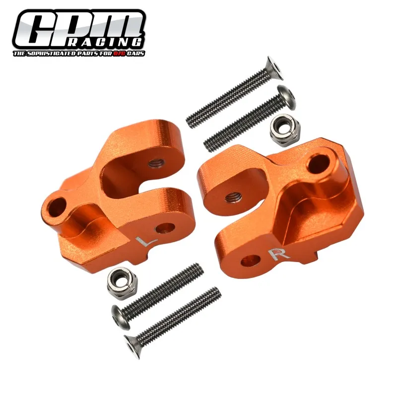 Conjunto de montagem do eixo inferior traseiro GPM Alu para links de suspensão para LOSI Baja Rey 1.0