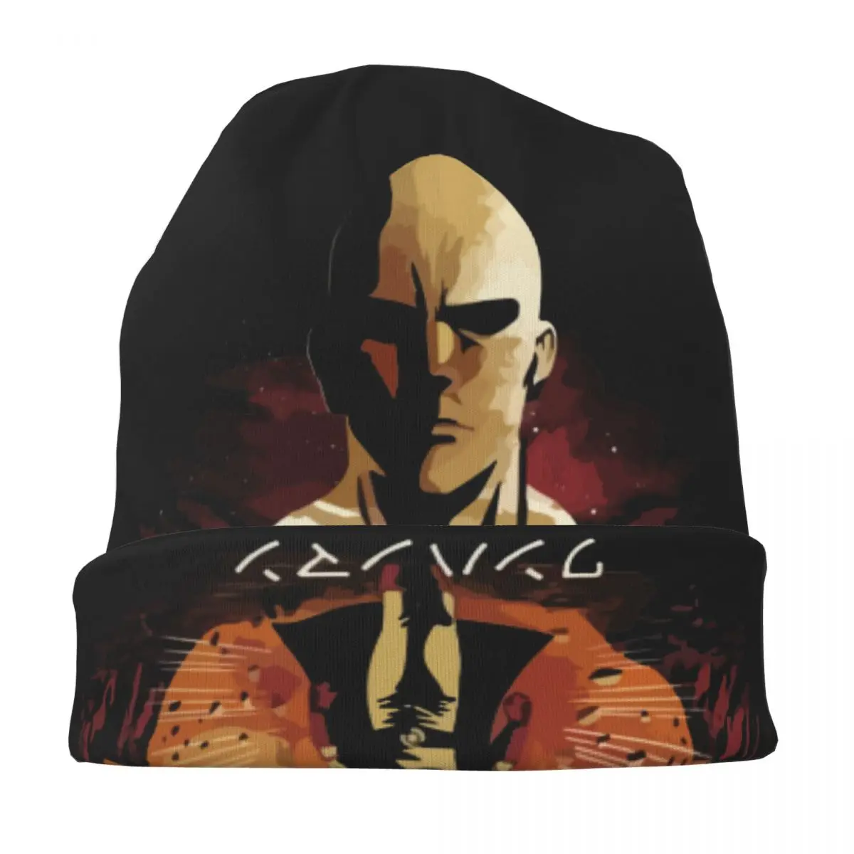One Punch Man Skullies Beanies Hat Cool Unisex Ski Caps Warm Multifunction Bonnet
