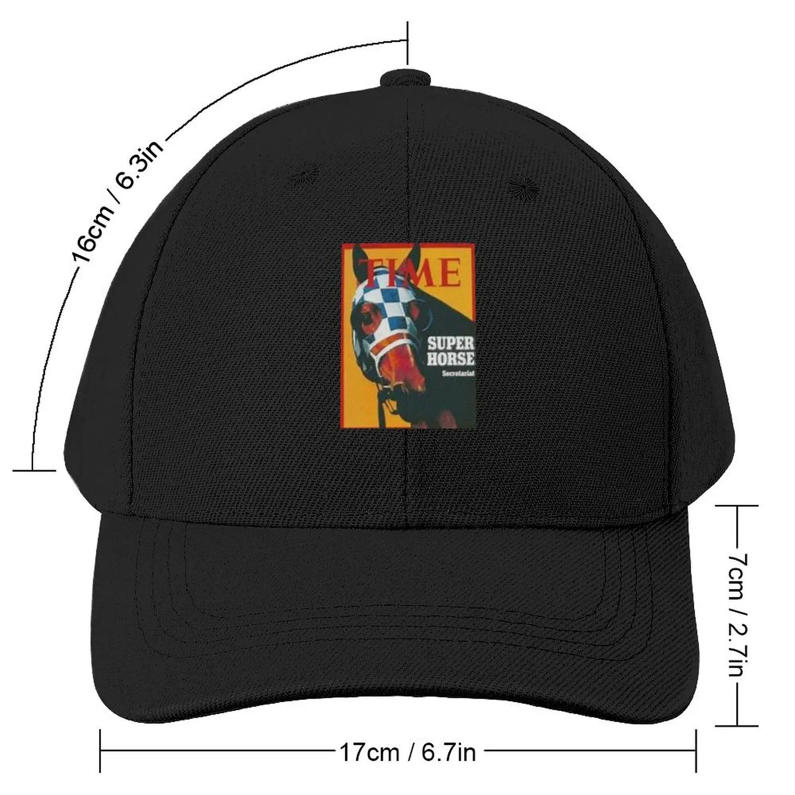 Secretariat And Ecole Etage 1973 PreaknessLongCap Baseball Cap birthday Ball Cap Men Caps Women's