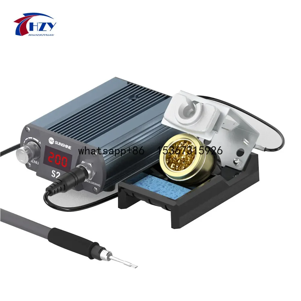 

Sunshine S2 Quick Heating Soldering Station Universal C210 Series Soldering Iron Tips for Mobile Phone Motherboard PCB Repair