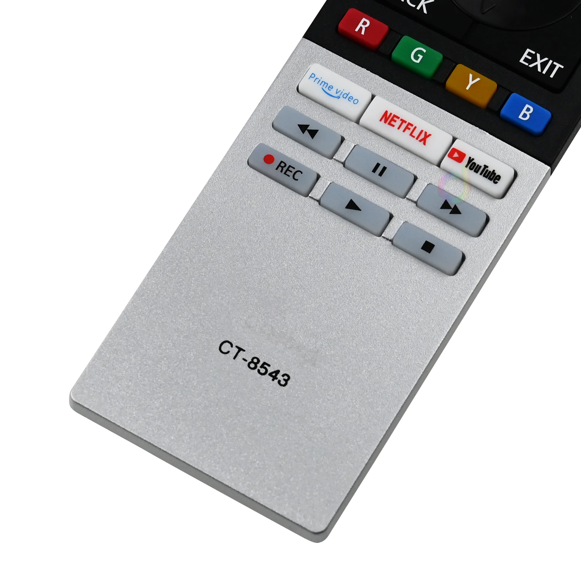 ريموت كنترول CT-8543 للتلفزيون توشيبا LED 40L2863DG 32L3963DA 32L3863DG 32W2863DG 49L2863DG 49T6863DA 55U6863DA 55V5863DG