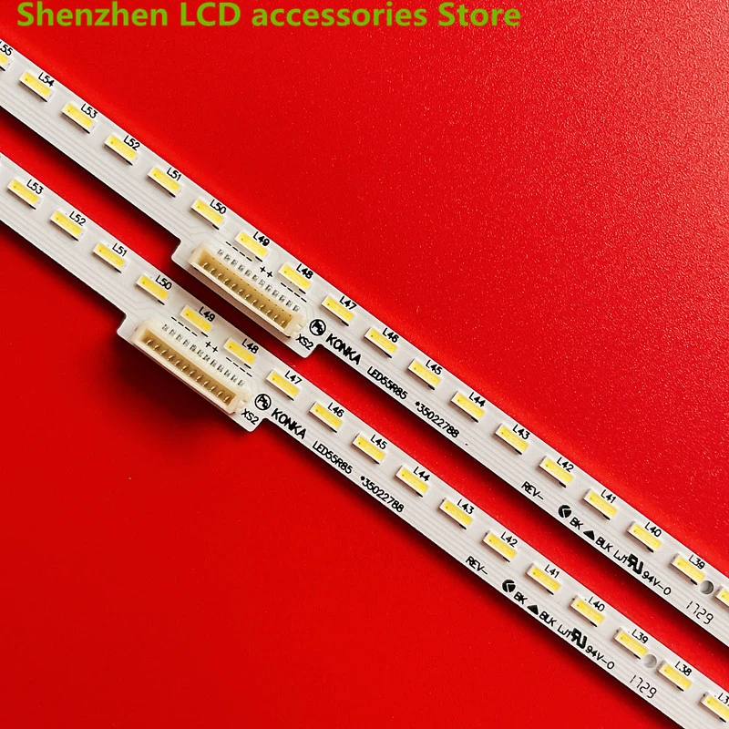 สินค้าใหม่สำหรับ Konka LED55R85 LED55R1แถบไฟ35022788 35022786 37034754 LED Backlight 60.4cm 6V