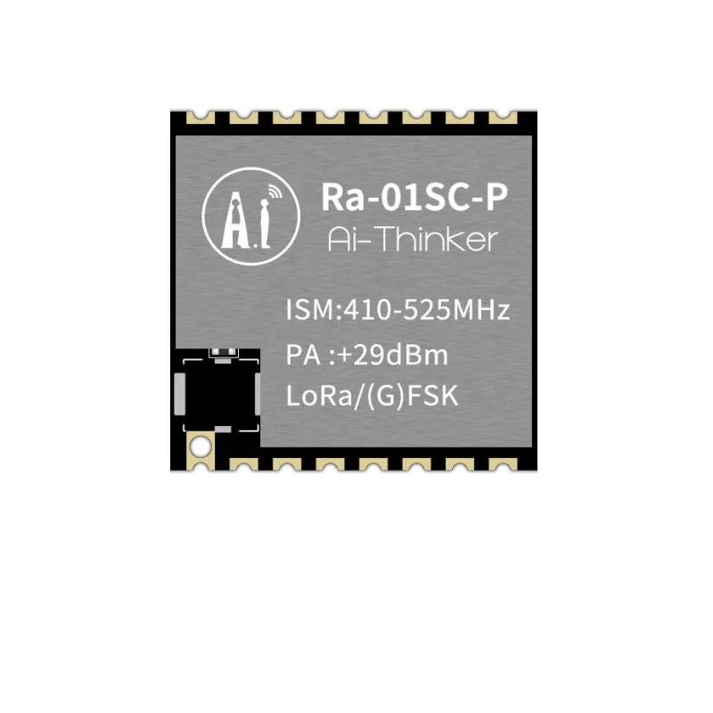 Ra-01SC-P LLCC68 Módulo RF inalámbrico LoRa 410-525MHz, admite comunicación de espectro extendido de larga distancia de 10 km