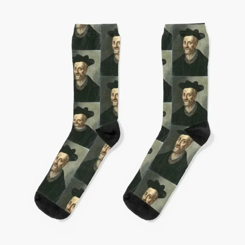 

Franois Rabelais Socks FASHION new in's set hip hop Male Socks Women's
