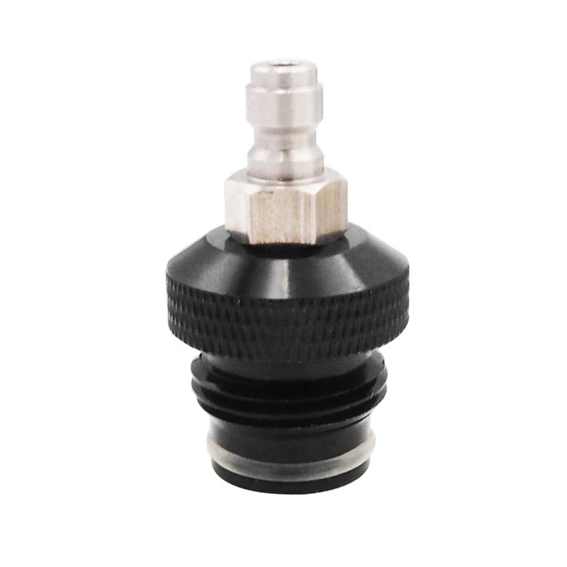 G1/2-14 Thread ASA Adapter To Coil Remote Hose Line 8Mm Male Quick Disconnect Plug-AT36