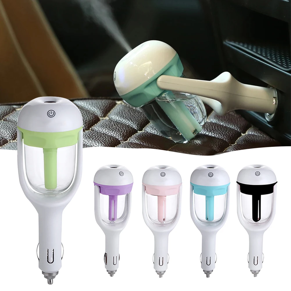 Car Air Humidifier Steam Air Purifier Aroma Diffuser Essential Oil Aromatherapy Diffuser Auto Mist Maker Sprayer