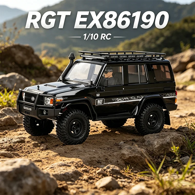 

RGT NEW RESCUER EX86190 1:10 Scale LC76 RC High-End Remote Control Electric Climbing Car High And Low Gear Differential Lock