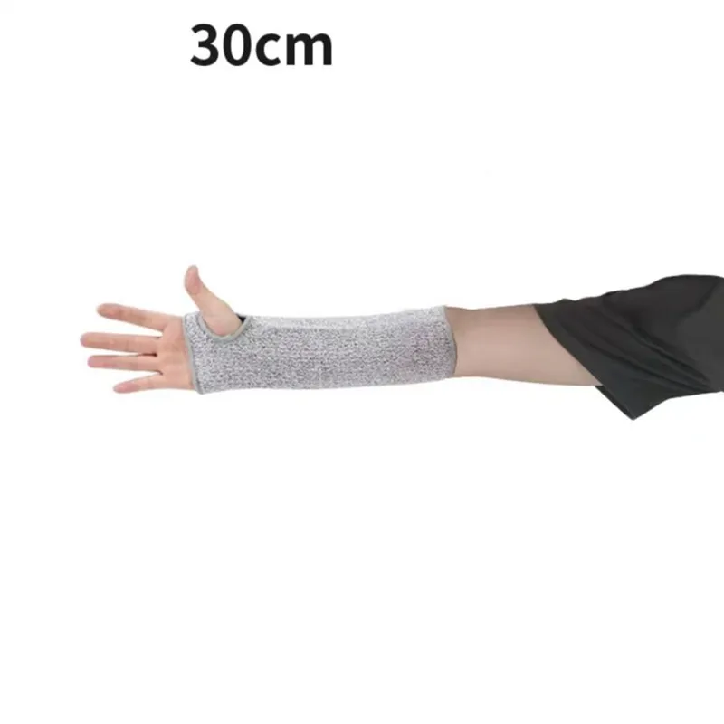 1/2 Stück Level 5 HPPE Schnittfester, durchstichfester Arbeitsschutz-Armmanschettenschutz Schnittfester Armmanschettenüberzug ED-Versand