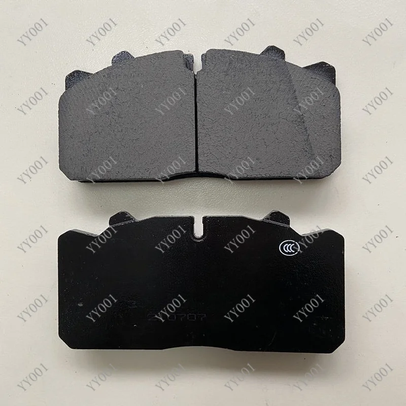 Disc Brake Pad Friction Lining Disc Brake Caliper Replacement Parts For Medium Large Bus Coach School Bus