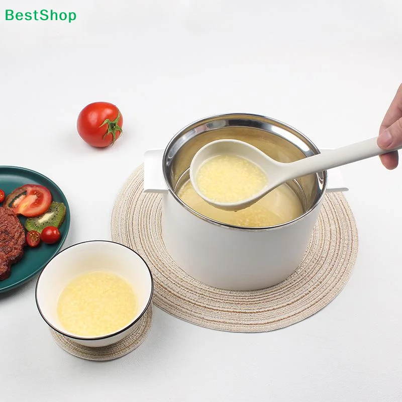 Heat Resistant Long-handled Silicone Soup Ladle BPA Free Durable for Serving Hot Pot Stew Porridge Kitchen Essentials view 4