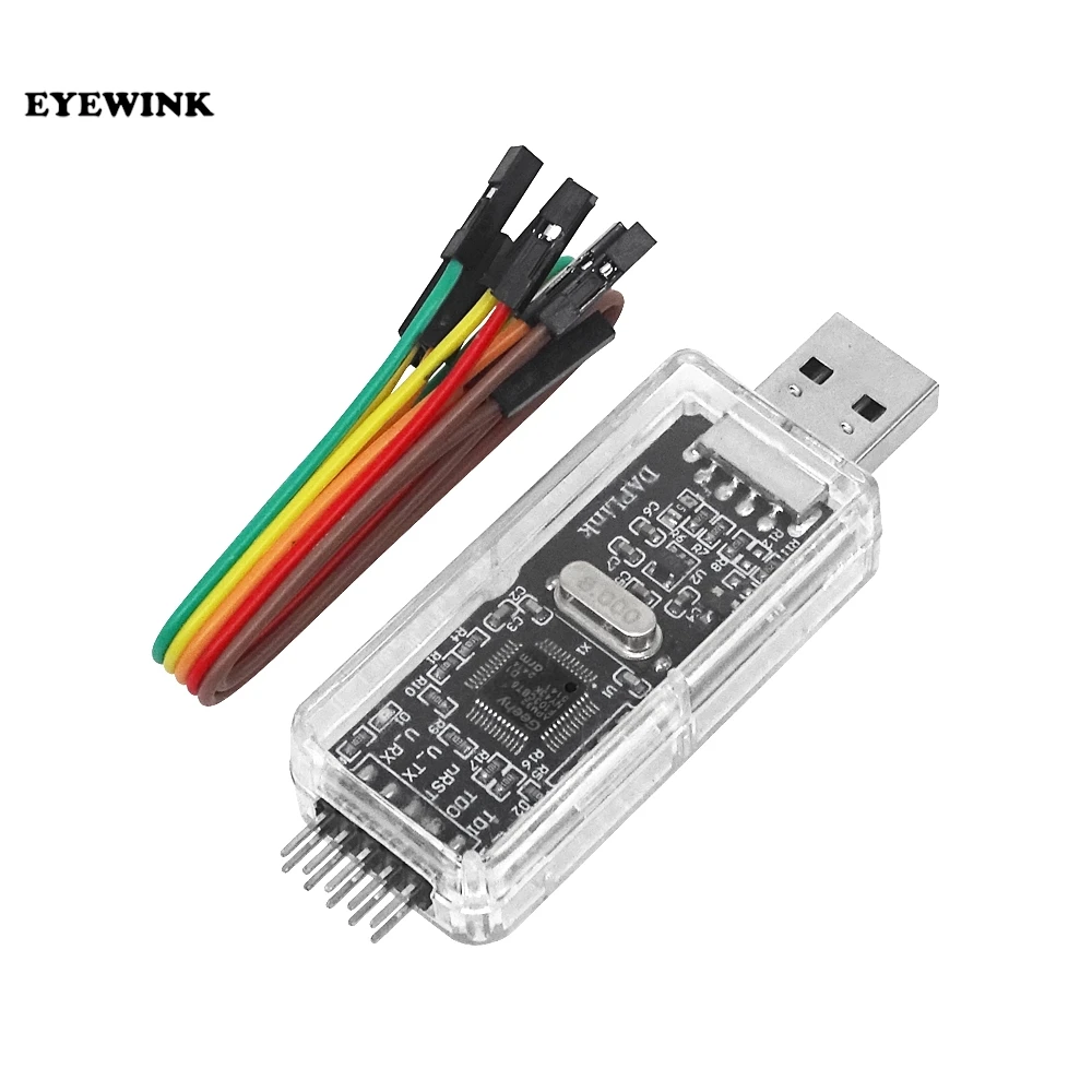 CMSIS DAP/DAPLink Simulador STM32 Depurador Descargador U Disco Arrastre y Gota Super JLINK/STLINK