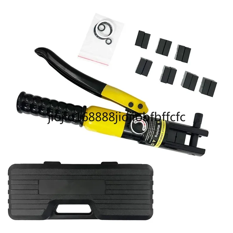 Suitable for manual hydraulic wire crimping tool, cable terminal crimping device, 8 pairs of molds, 4-70mm ² crimping