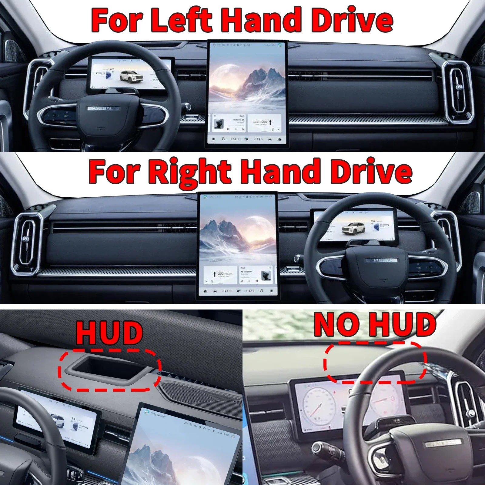 for 2024 2025 2026 Jaecoo J7 7 Chery Tansuo 06 Car Dashmat Dashboard Cover Pad DashMat Sunshade Protective Carpet Accessories