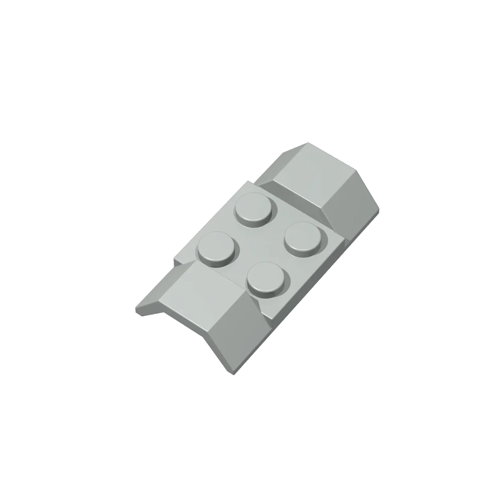 Building block 3787 MOC/DIY parts accessories 2x4 vehicle fender arch mudguard assembly toy