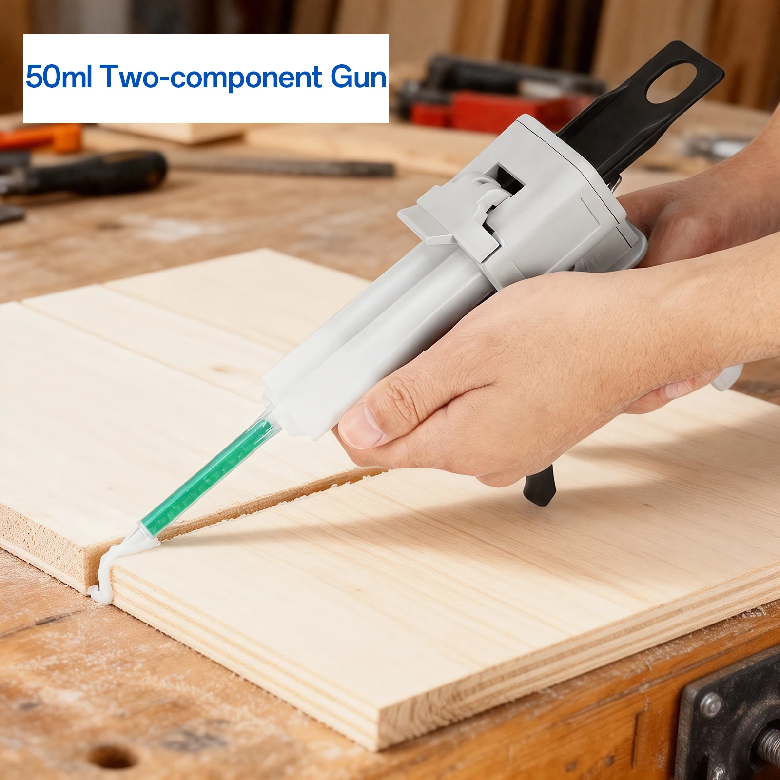 AB グルーガン 50 ミリリットル 2 成分グルーガン 2 - Woodworking Resin のレビューと価格