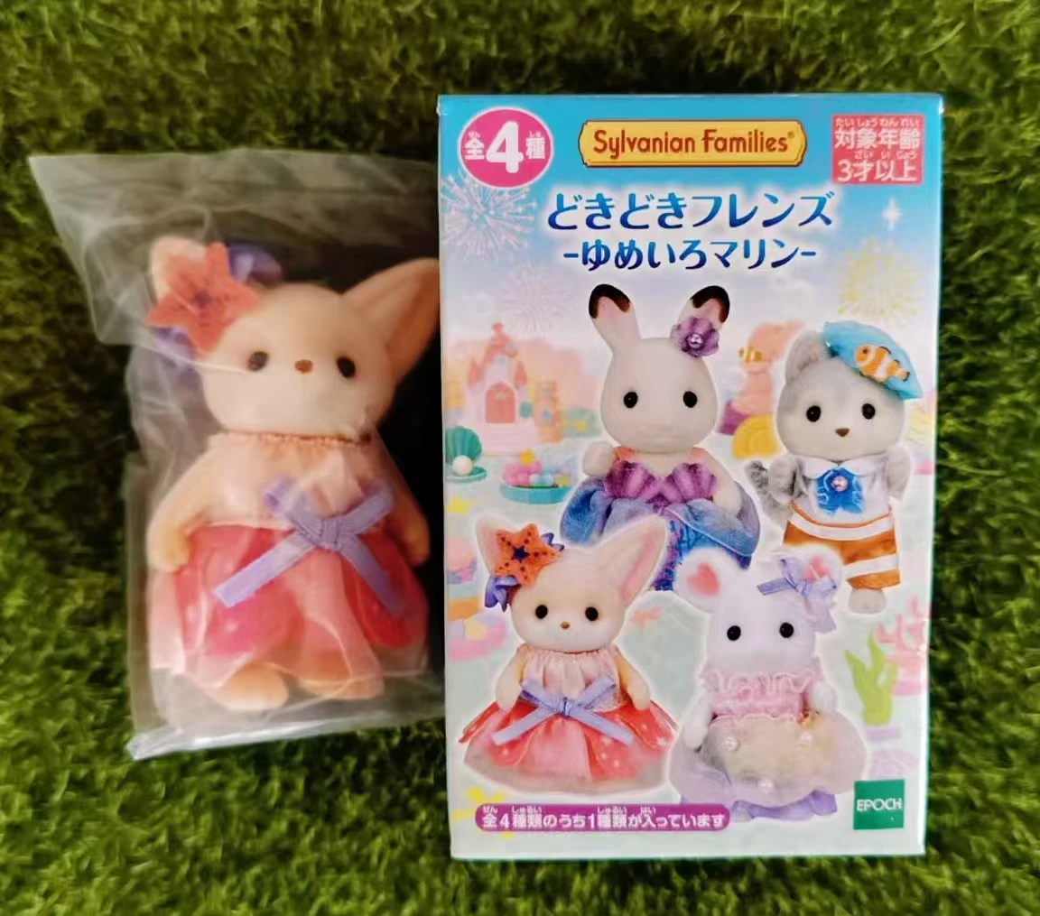 جديد عائلات سيلفانيان صندوق أعمى Vulpes Zerda أرنب صندوق الغموض أنيمي الشكل تحصيل لعبة مخصصة زخرفة فتاة هدية عيد ميلاد #5