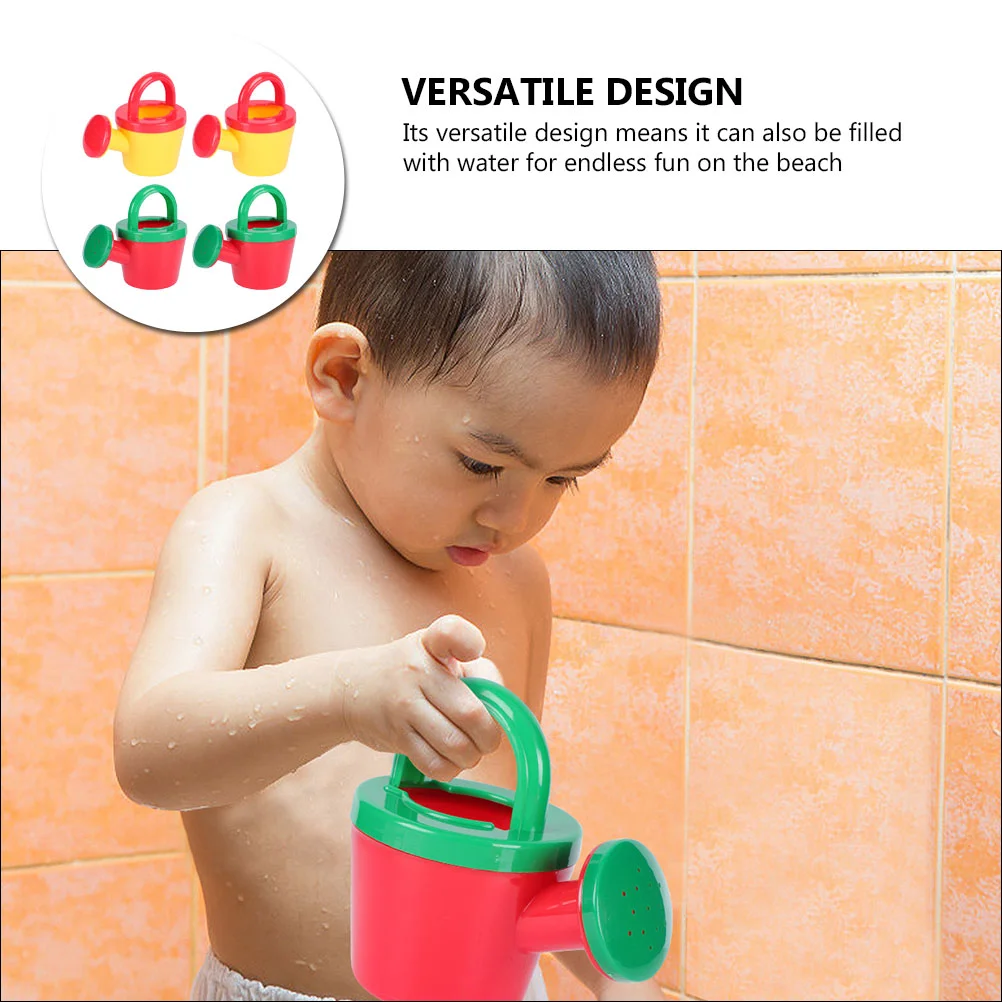 Novidade Indoor Watering Pots para crianças, Brinquedos de plástico, Garrafa de aspersão de banho, Water Can, Beach Play, Potenciômetro infantil, Bonito