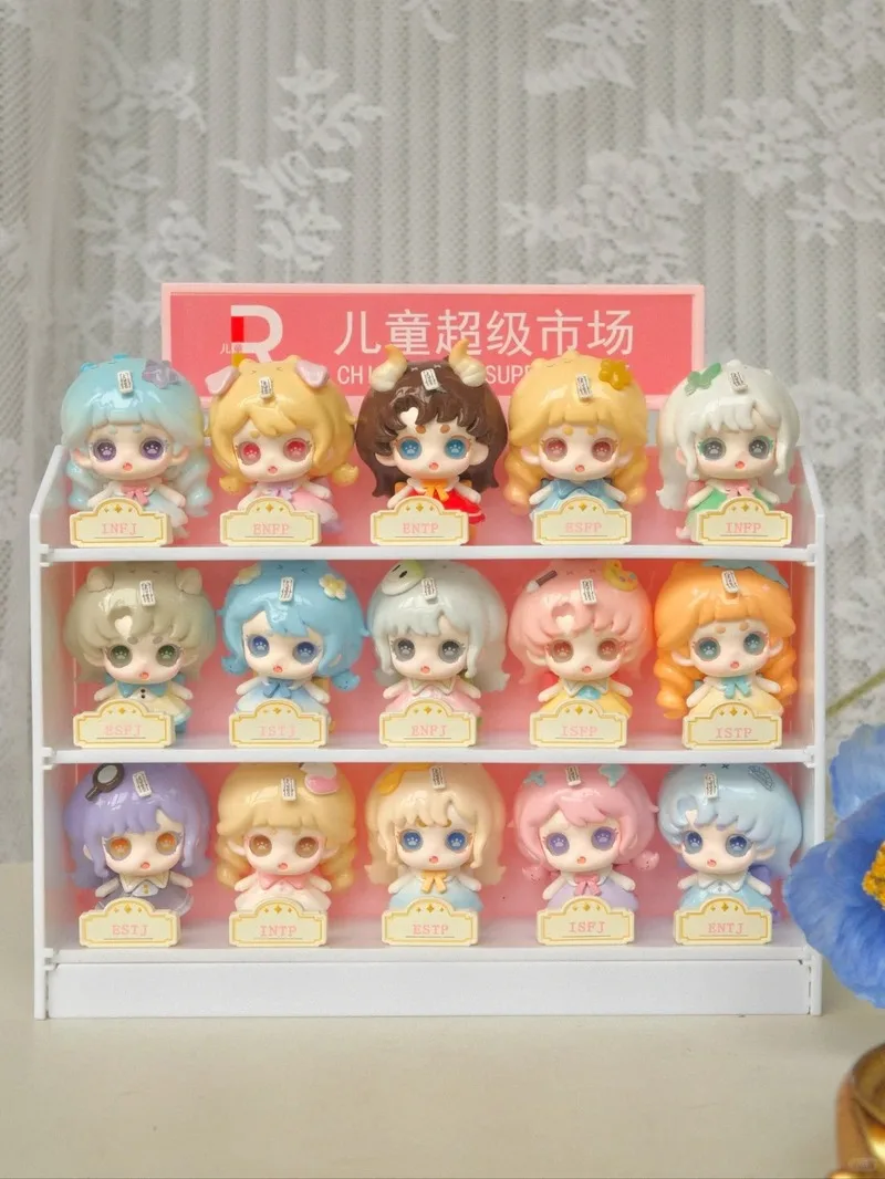 

Новая мини-милая серия друзей Mbti, слепая коробка, мини-модная игрушка, кукла, настольное украшение для девочек, подарок-сюрприз на день рождения, сувенир