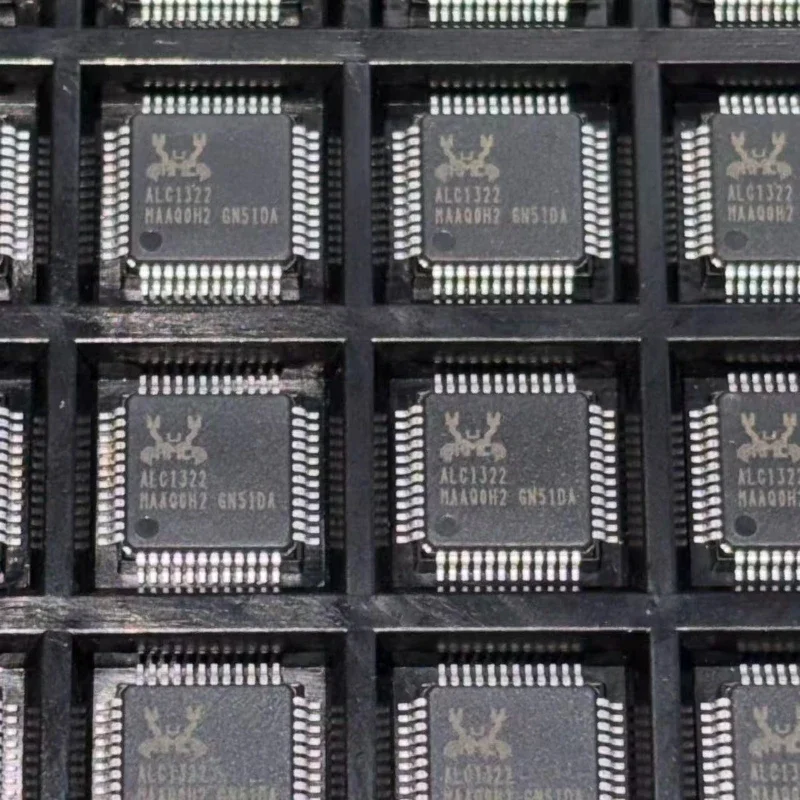ALC1322-CG Realtek Audio Codec / Audio Processor IC, Multi-Channel Audio Interface, Low Power, Surface Mount, Original