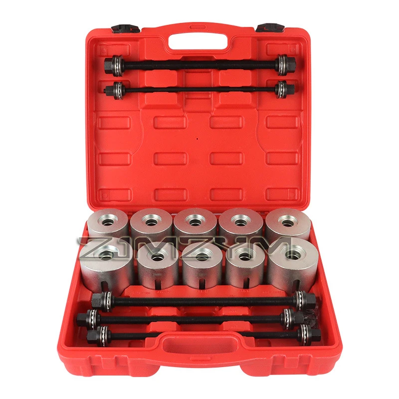 27pcs/Set Press and Pull Sleeve Kit Car Master Bushing Bearing Removal Tool for Car Repair Auto Maintenance