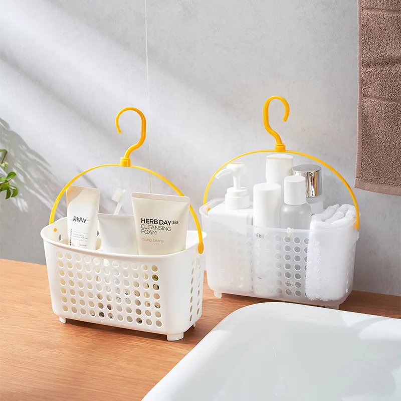 Bathroom Storage Basket Hanging Hanging Basket Wash Creative Rack Storage Single Hook Bathroom Hanging Basket