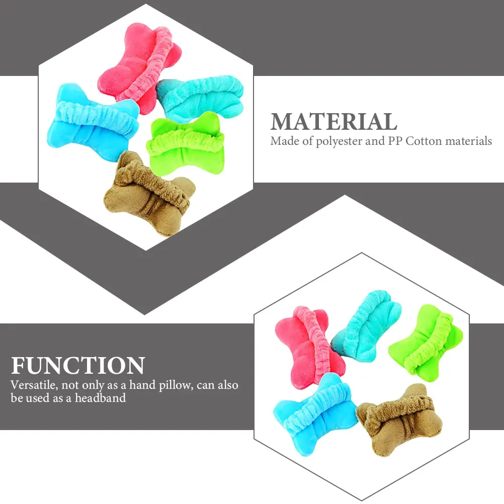 

5pcs Wrist Rest For Mouse Keyboard Rest Comfortable Support Pillow Arm Nail Tech Gaming Work Hand Pillow Soft Adjustable