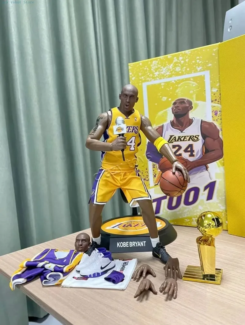In Stock 1/6 NBA Star Kobe Bryant Model Lakers No. 24 Classic Movable Figure Collection Gift - view 5