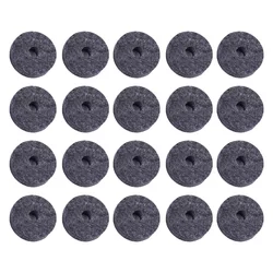 Durable High Quality Hot Sale Useful Brand New Best Cymbal Felt Washer 20pcs Crash Cymbals Clutch Drum Felts KIT