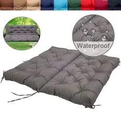 1pc Outdoor Garden Waterproof and Sunscreen Bench Hanging Chair Cushion Home Decoration Estera De Banco De Jardín Al Aire Libre