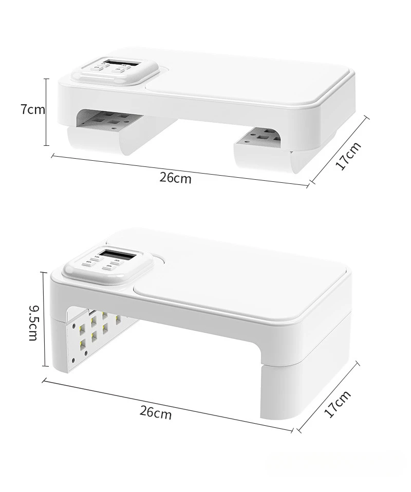 180w dobrável uv led lâmpada do prego para unhas gel polonês 66 contas 4 ajuste do temporizador luz de secagem uv profissional cura secador lâmpadas