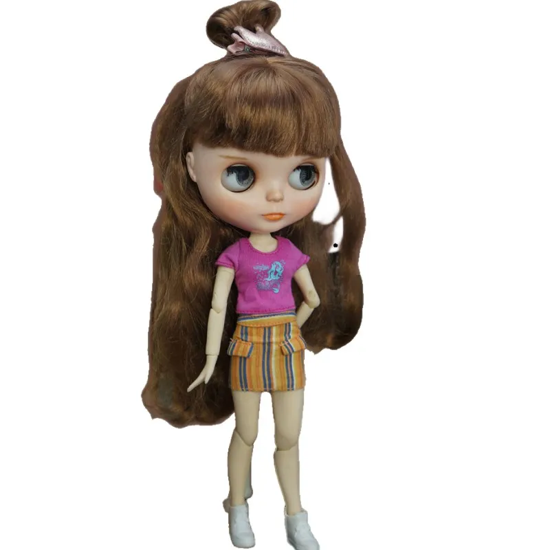 Handmade Clothes For Blythy Doll Sweetpie Coat TUTU Skirts Fashion Doll Clothes For Licca Doll Kids Toy 1/6 Doll Clothes Sets