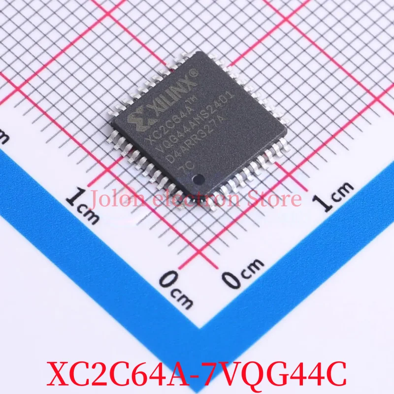 100% new XC2C64A-7VQG44C QFP44 chip