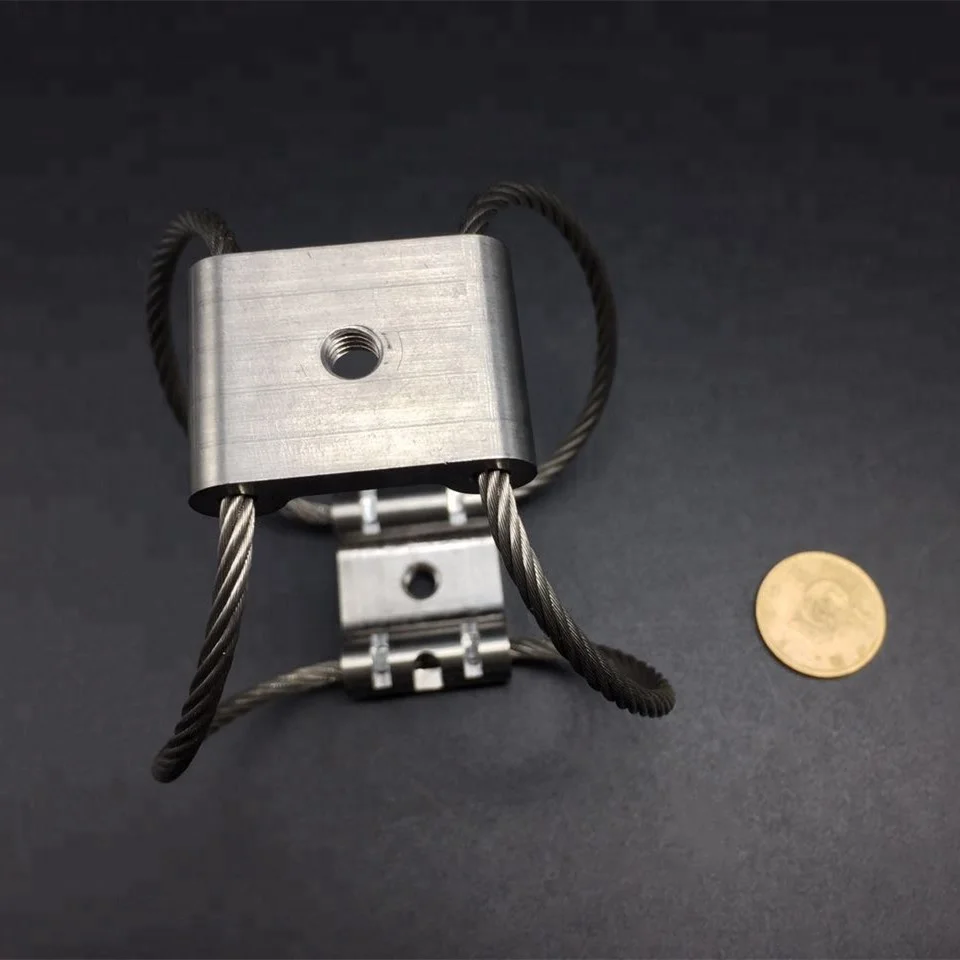 RC سيارة كاميرا جوية أنظمة الطائرة بدون طيار استقرار فيديو مشروع حماية الصدمات GR4-6.7D-A المدمجة سلك حبل المعزل