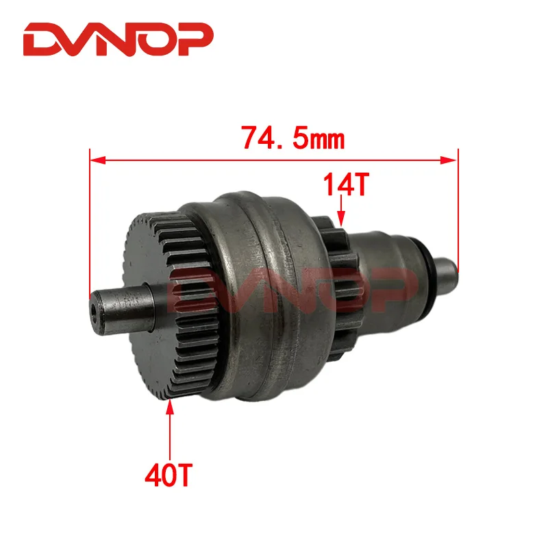 Motorcycle Starter Motor Clutch Gear For Honda LEAD 100 SCV100 SCV 100 LEAD SPACY SCR 100 SCR100 PINION Assy One Way Bearing