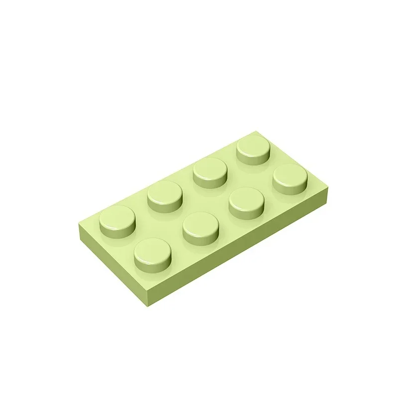 Gobricks GDS-511 Platte 2 x 4, kompatibel mit Lego 3020 Teilen, Kinder-DIY-Baustein, Partikelplatte zum Selbermachen