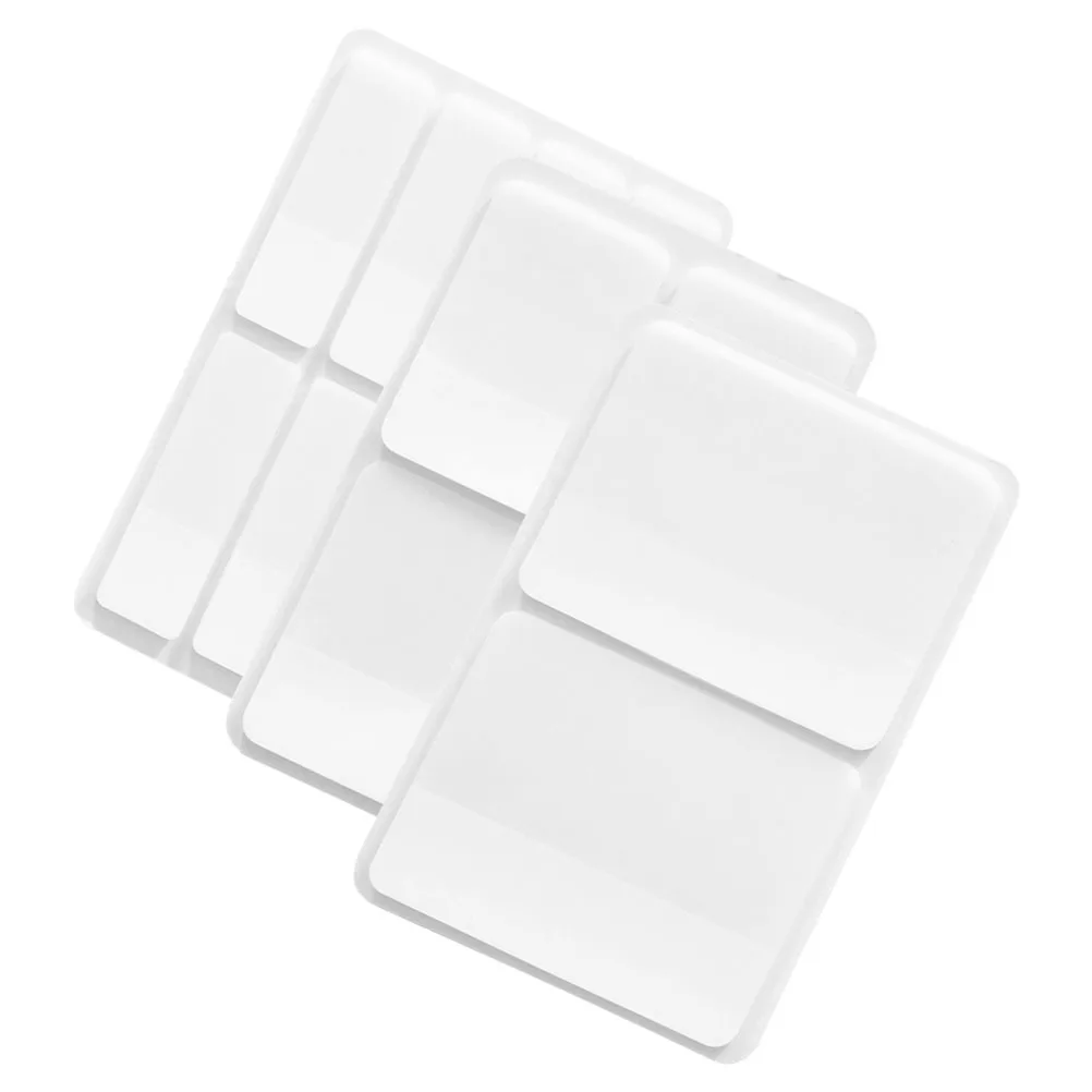 3 Books Minimalist Index Tabs Clear Sticky Page Markers for Books Notebooks Writable Label Tabs Reading Organization Tool