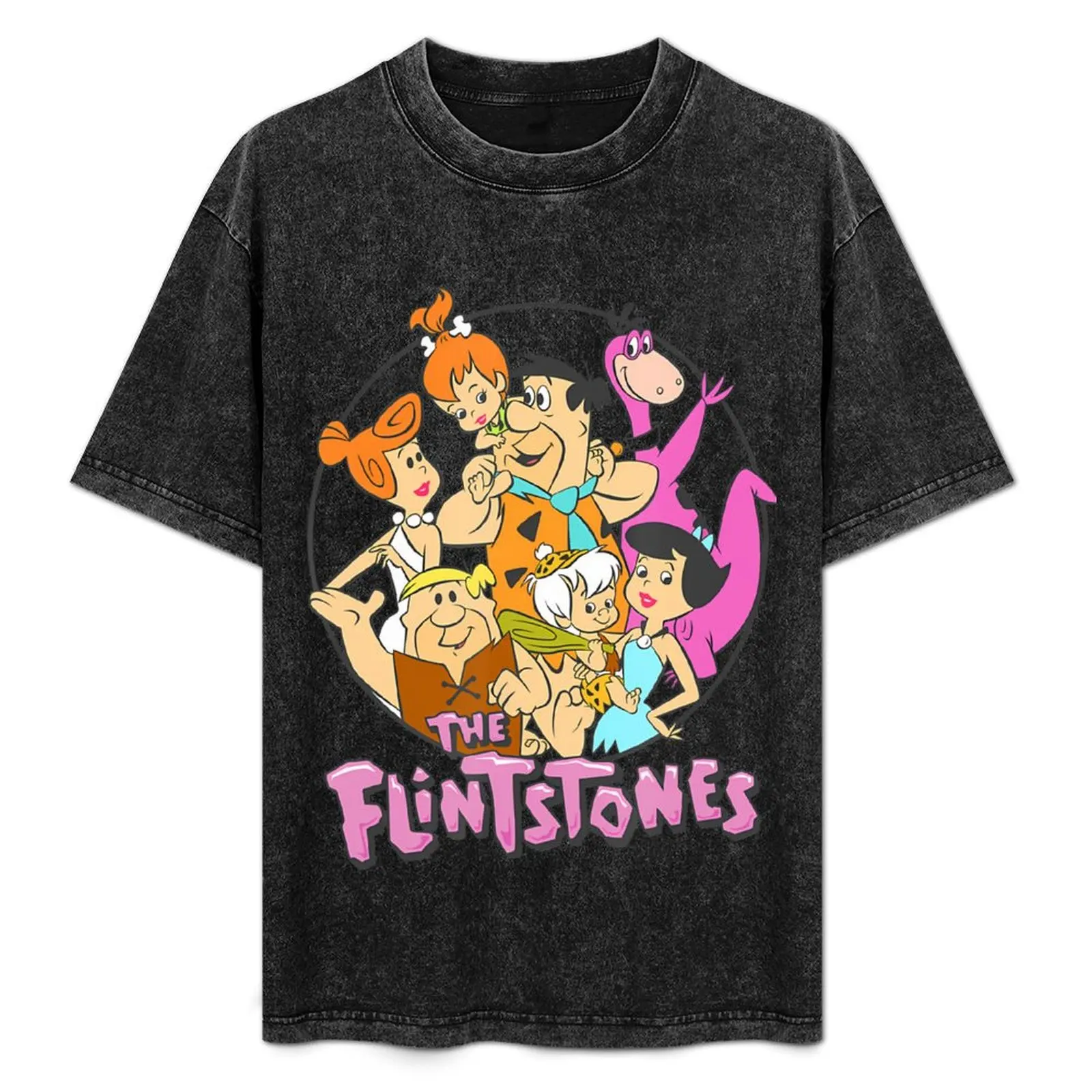 

Vintage Movie - Vintage Animated Sitcom T-Shirt Everyday Wear Basic Short Sleeve Top