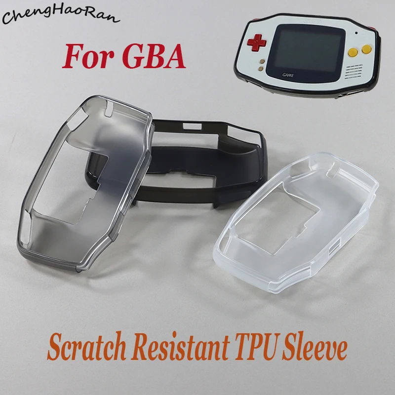 

Transparent Shell TPU Soft Wear-Resistant Protective Cover For GBA Controller Clear Case For Gameboy Color Advance