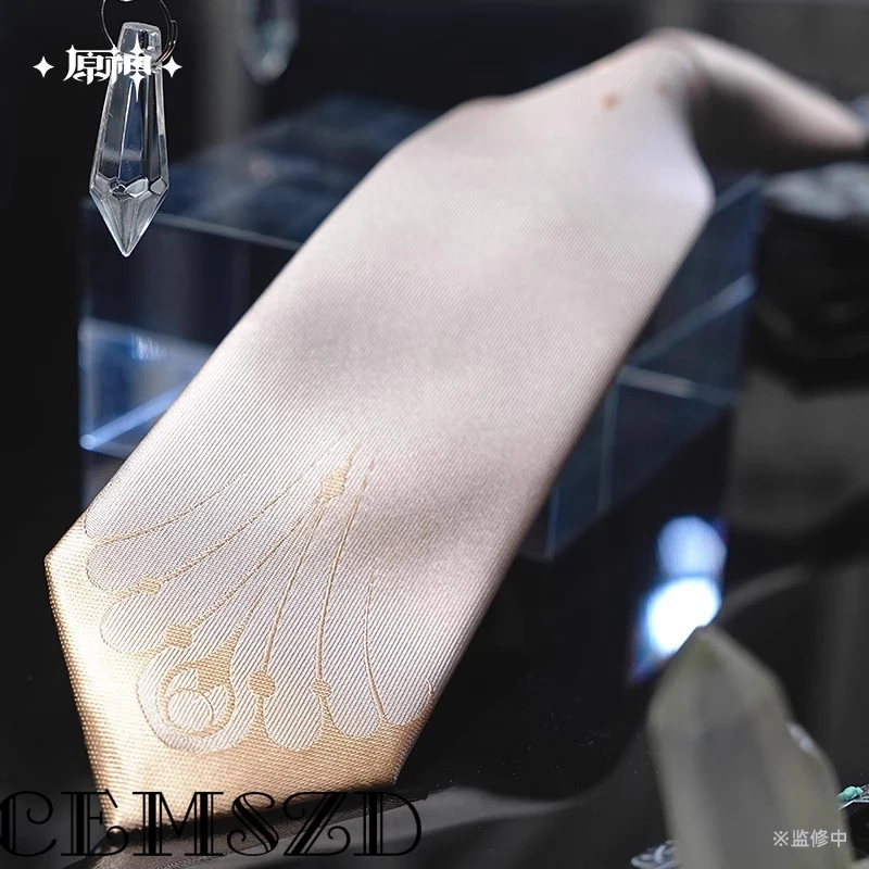 [Genuine] Hot Game Genshin Impact Tartaglia Wanderer Cosplay Easy Tie Costume Accessories Anime Cartoon Props Halloween Gifts