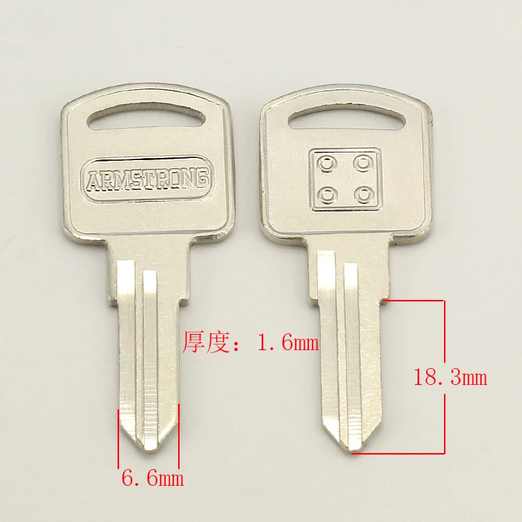 

A044 right groove Wholesale Locksmith Keymother Brass House Home Door Blank Empty Key Blanks Keys 25 pieces/lot