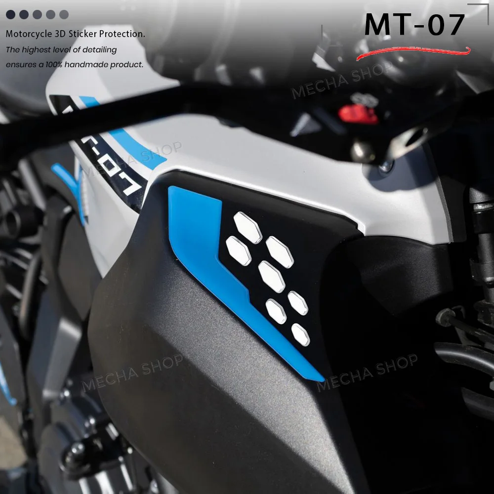 

Motorcycle Fairing Protection 3D Epoxy Resin Sticker For MT 07 2025 Accessories MT-07 MT07