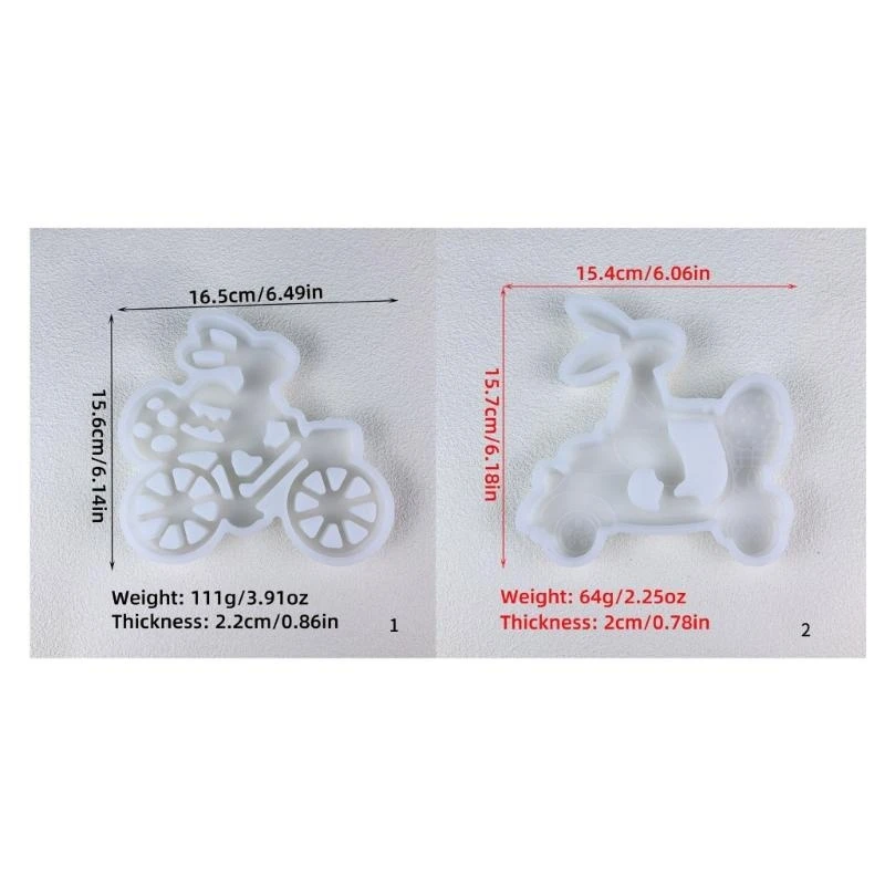 

Reusable Sturdy Silicone Mould for Artistics Rabbit Holders and Gifts