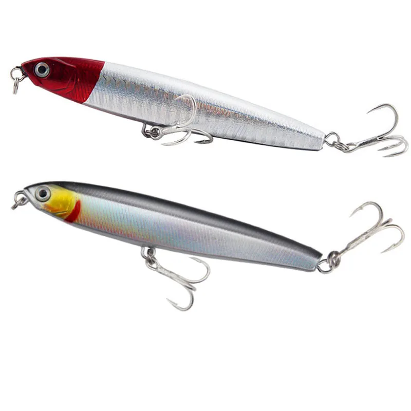 1 PC Fishing Lure Sinking Pencil Long Shoot Wobbler Hard Fishing Bait 10/14/18g Ocean River Artificial Vibration Fishing Bait